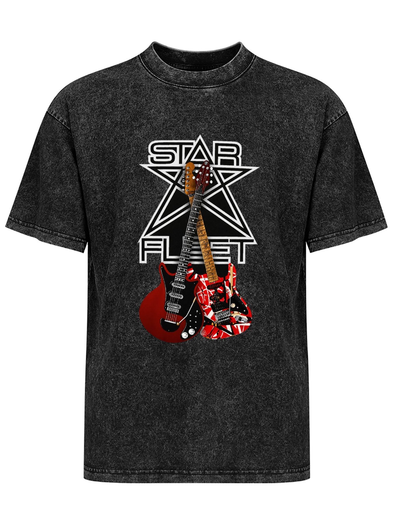 Brian May Star Fleet Dual Guitar Graphic T-Shirt
