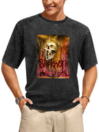 Slipknot Ridgefield 2024 Skull Concert Graphic T-Shirt