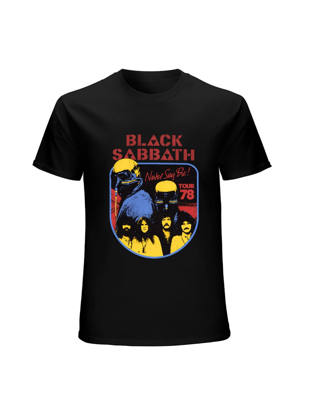 Black Sabbath Never Say Die! Tour 78 Vintage Graphic T-Shirt
