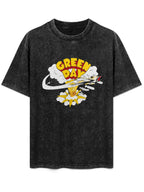 Green Day Jet Explosion Graphic T-Shirt