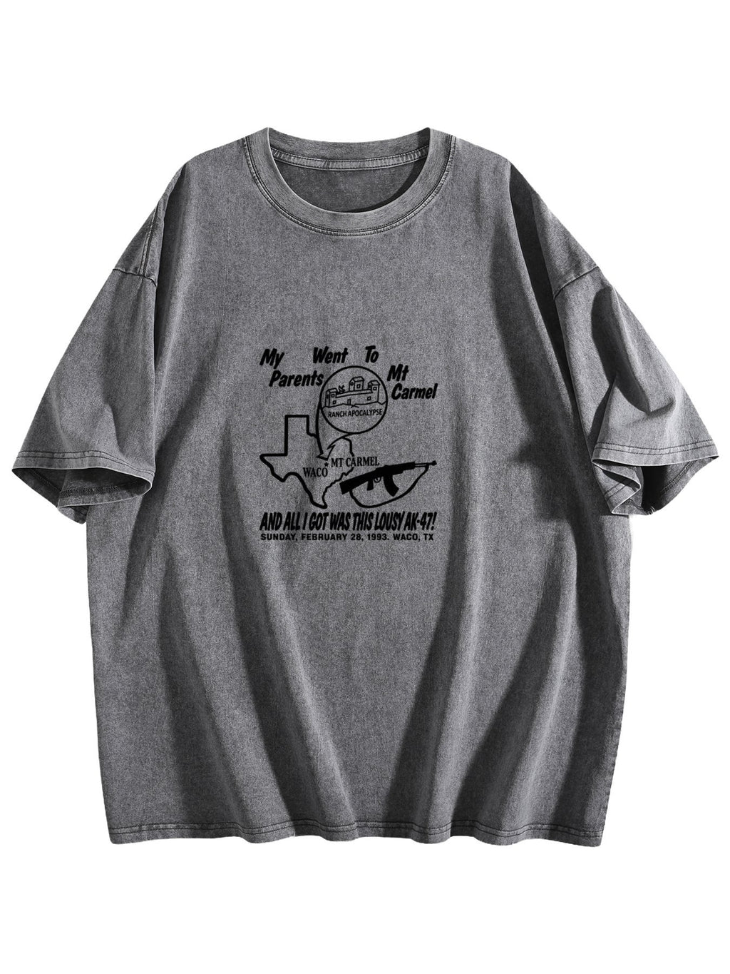 Mt Carmel Waco Washed Graphic T-Shirt