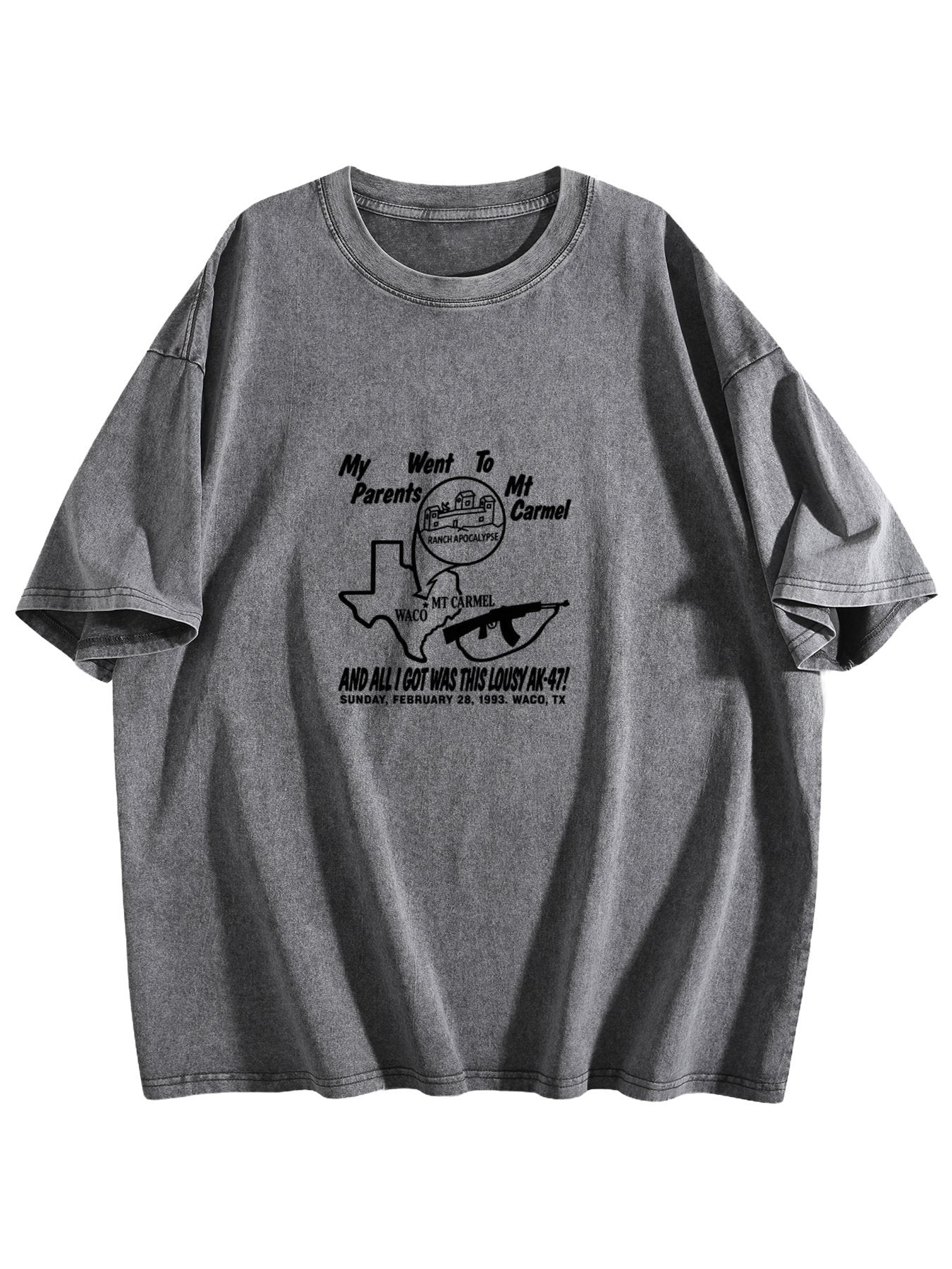 Mt Carmel Waco Washed Graphic T-Shirt