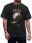 Vintage Washed Gojira Whale Castle Graphic T-Shirt