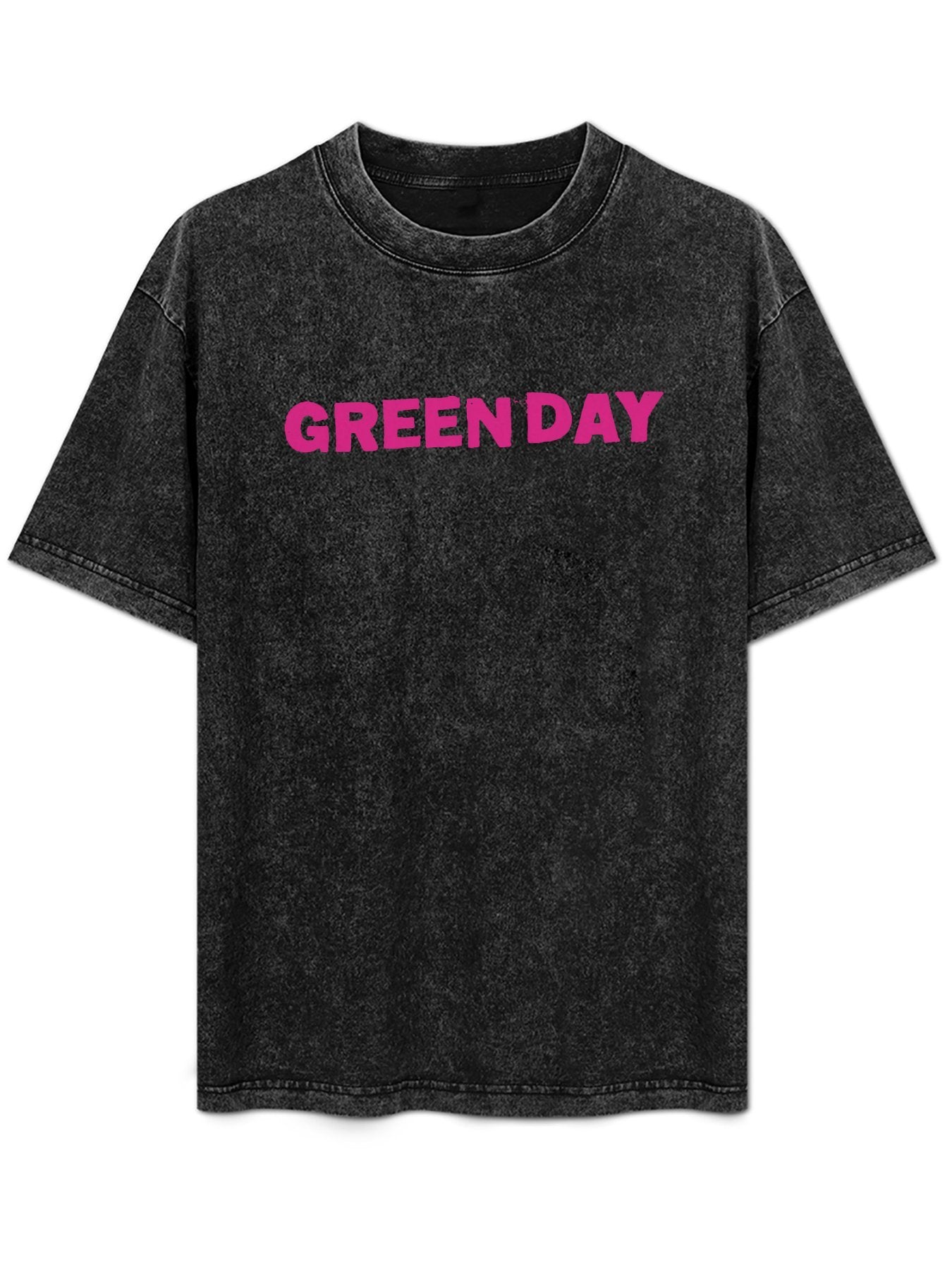 Green Day Pink Logo Graphic T-Shirt