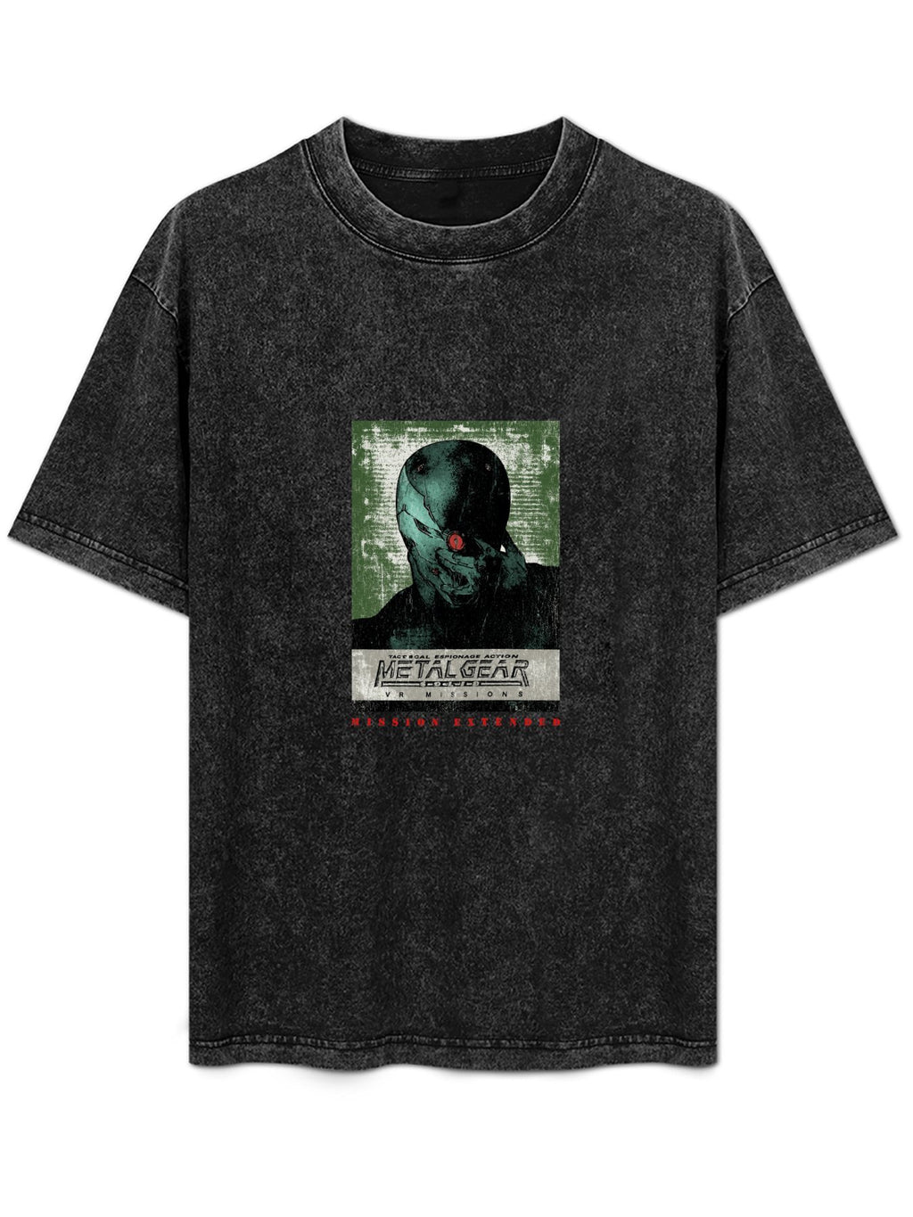 Metal Gear Solid VR Missions Washed Graphic T-Shirt