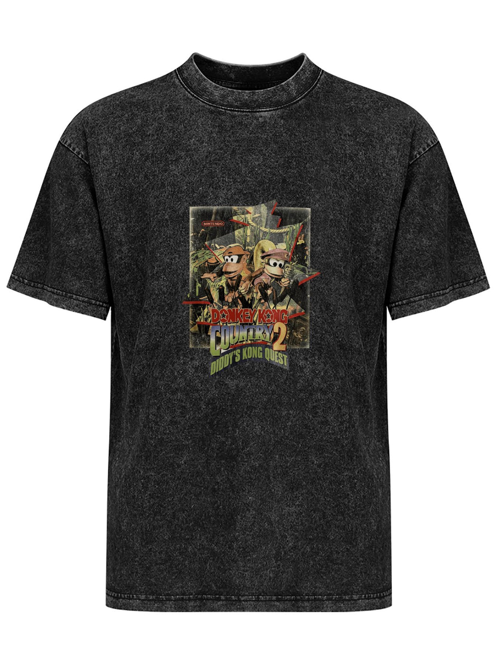 Donkey Kong Country 2 Washed Graphic T-Shirt