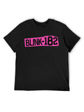 Blink-182 Bold Logo Pop Punk Statement T-Shirt