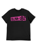 Blink-182 Bold Logo Pop Punk Statement T-Shirt