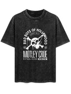 Mötley Crüe Bad Boys of Hollywood Graphic T-Shirt