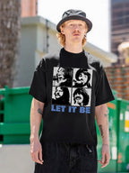 Let It Be Four-Panel Portrait Graphic T-Shirt