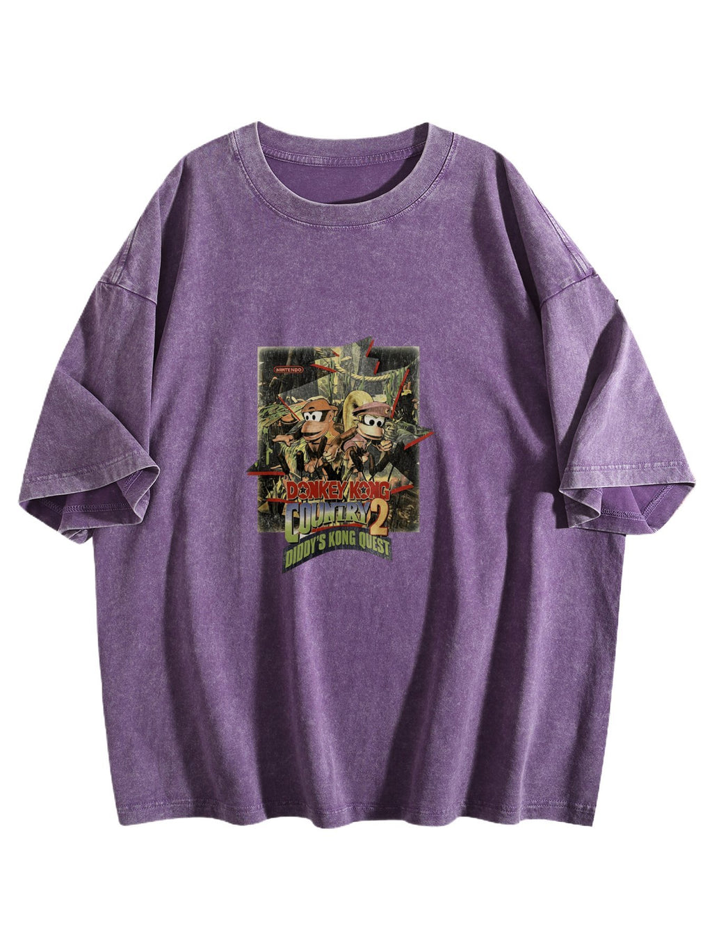 Donkey Kong Country 2 Washed Graphic T-Shirt