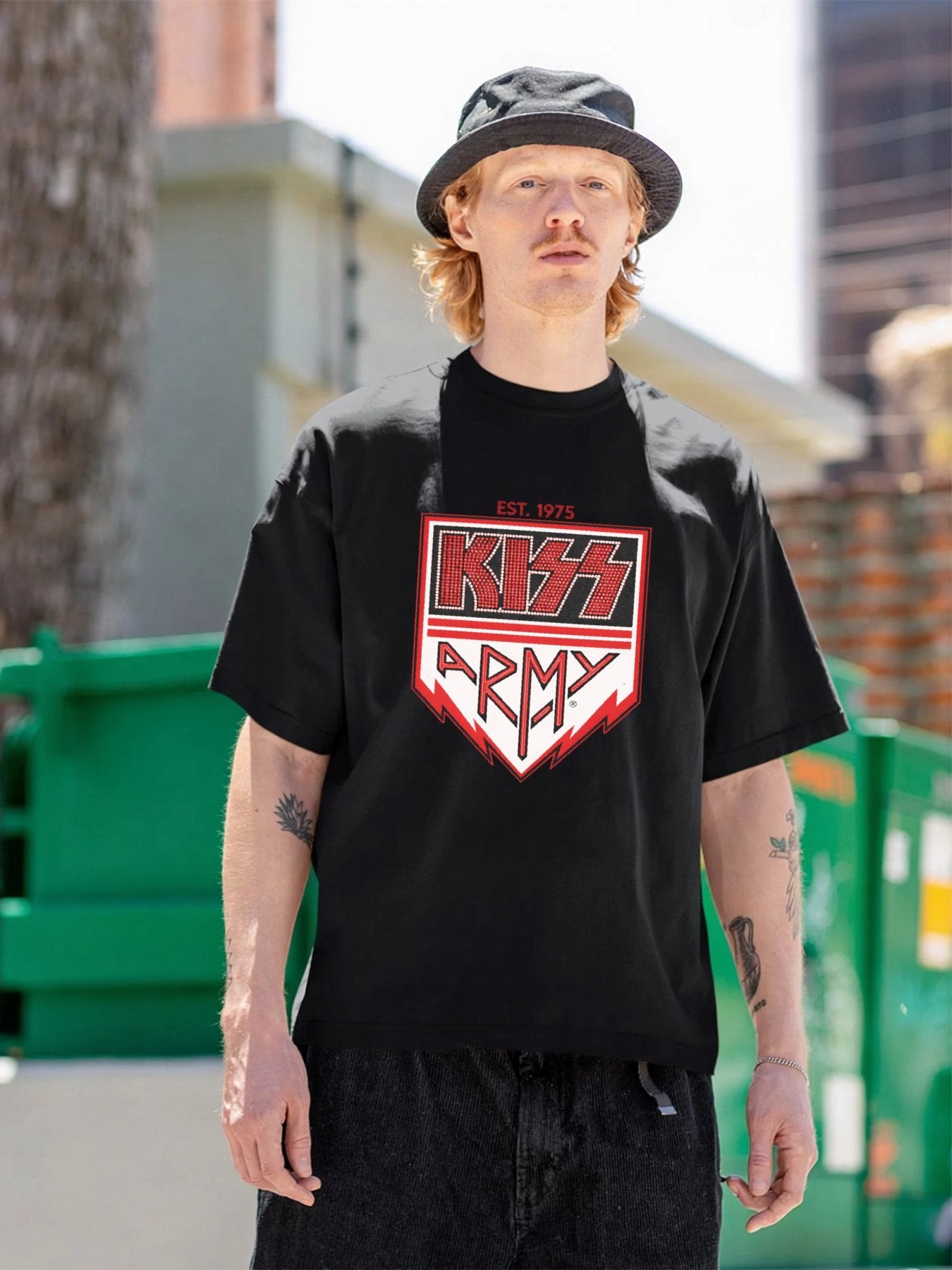 KISS Army Est. 1975 Shield Graphic T-Shirt