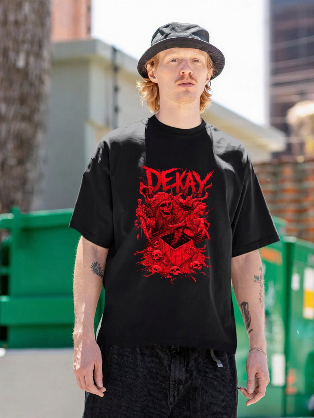DEKAY Reaper Rising Horror T-Shirt