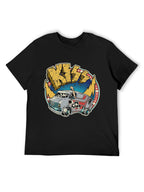 KISS Custom Van Retro Rock T-Shirt