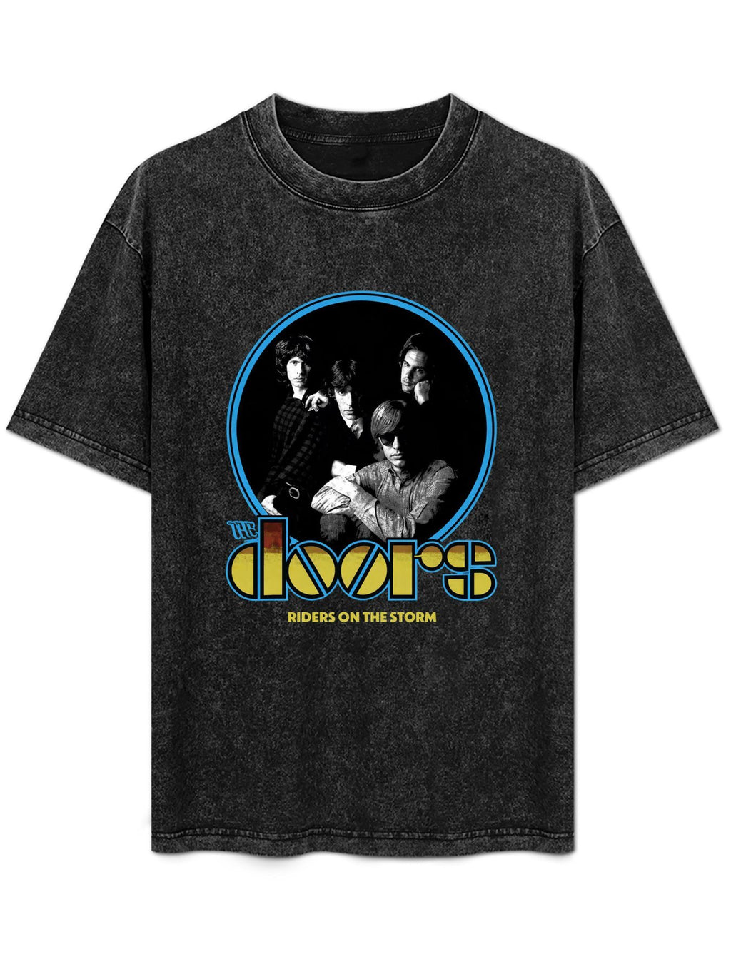 Vintage Washed The Doors Riders on the Storm Graphic T-Shirt