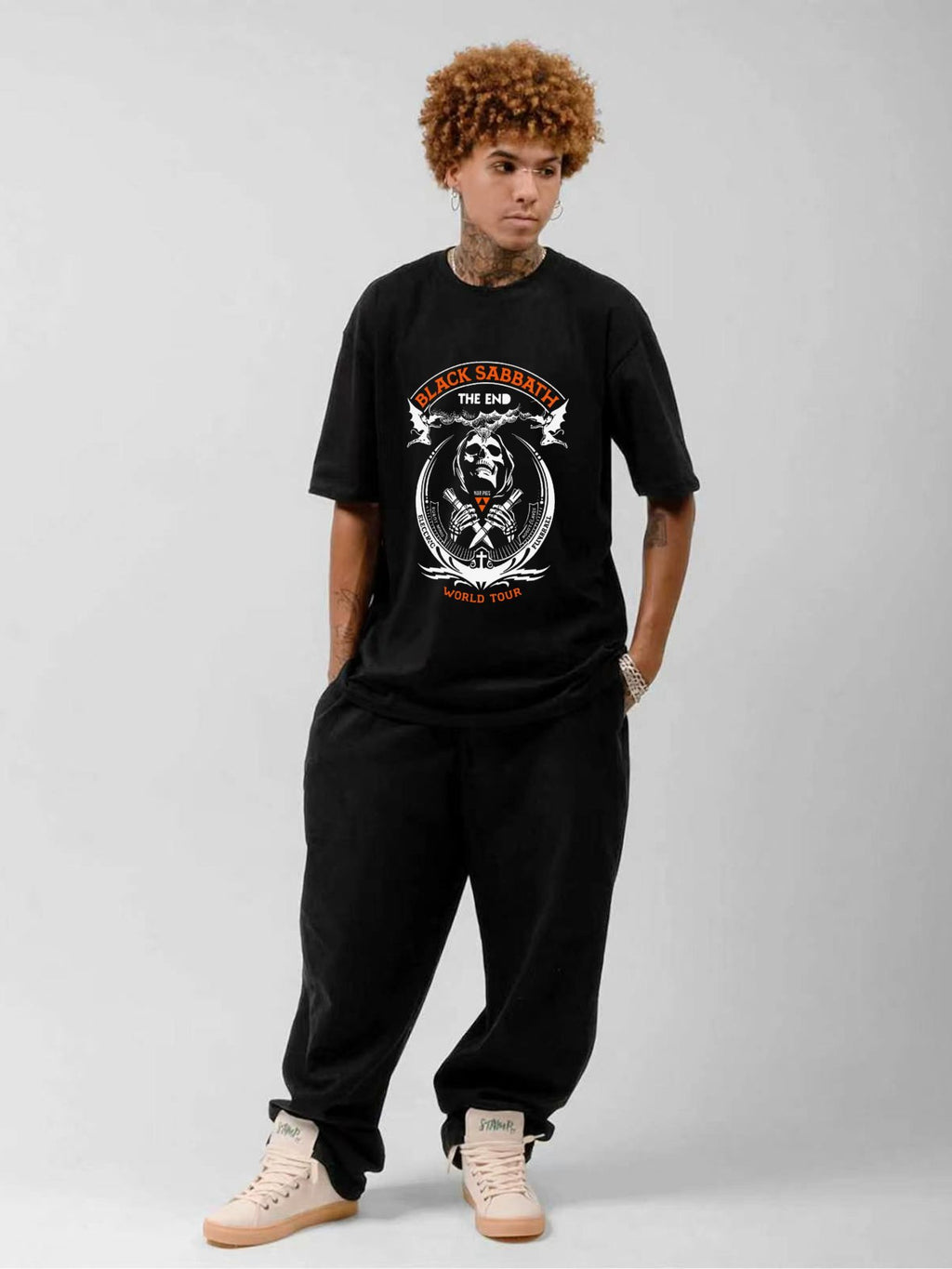 Black Sabbath Grim Reaper Crest Final Tour T-Shirt