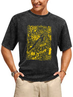 Metallica Song Titles Graffiti Graphic T-Shirt