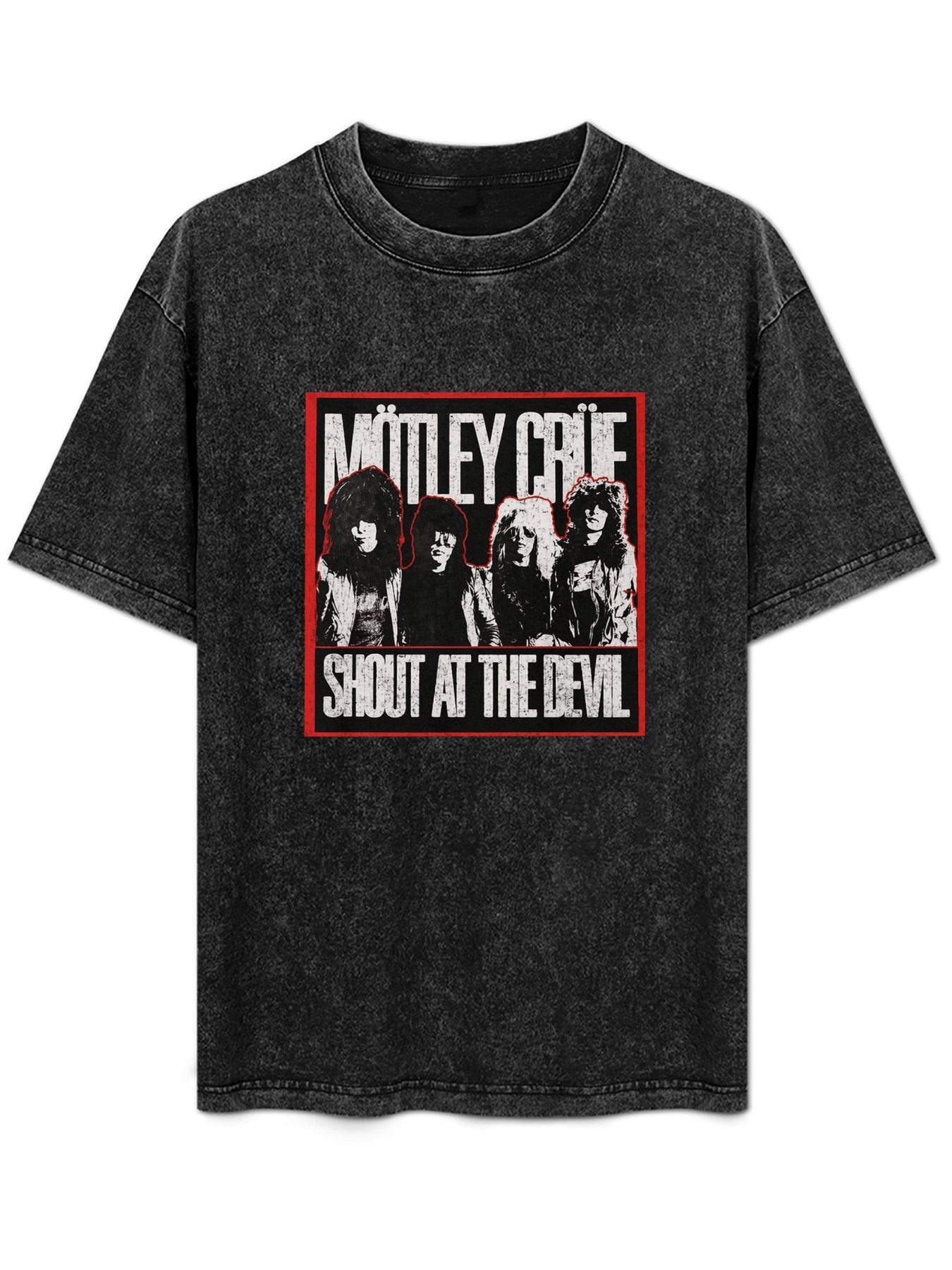 Mötley Crüe Shout at the Devil Band Photo T-Shirt