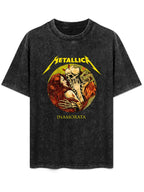 Metallica Inamorata Skull Graphic T-Shirt