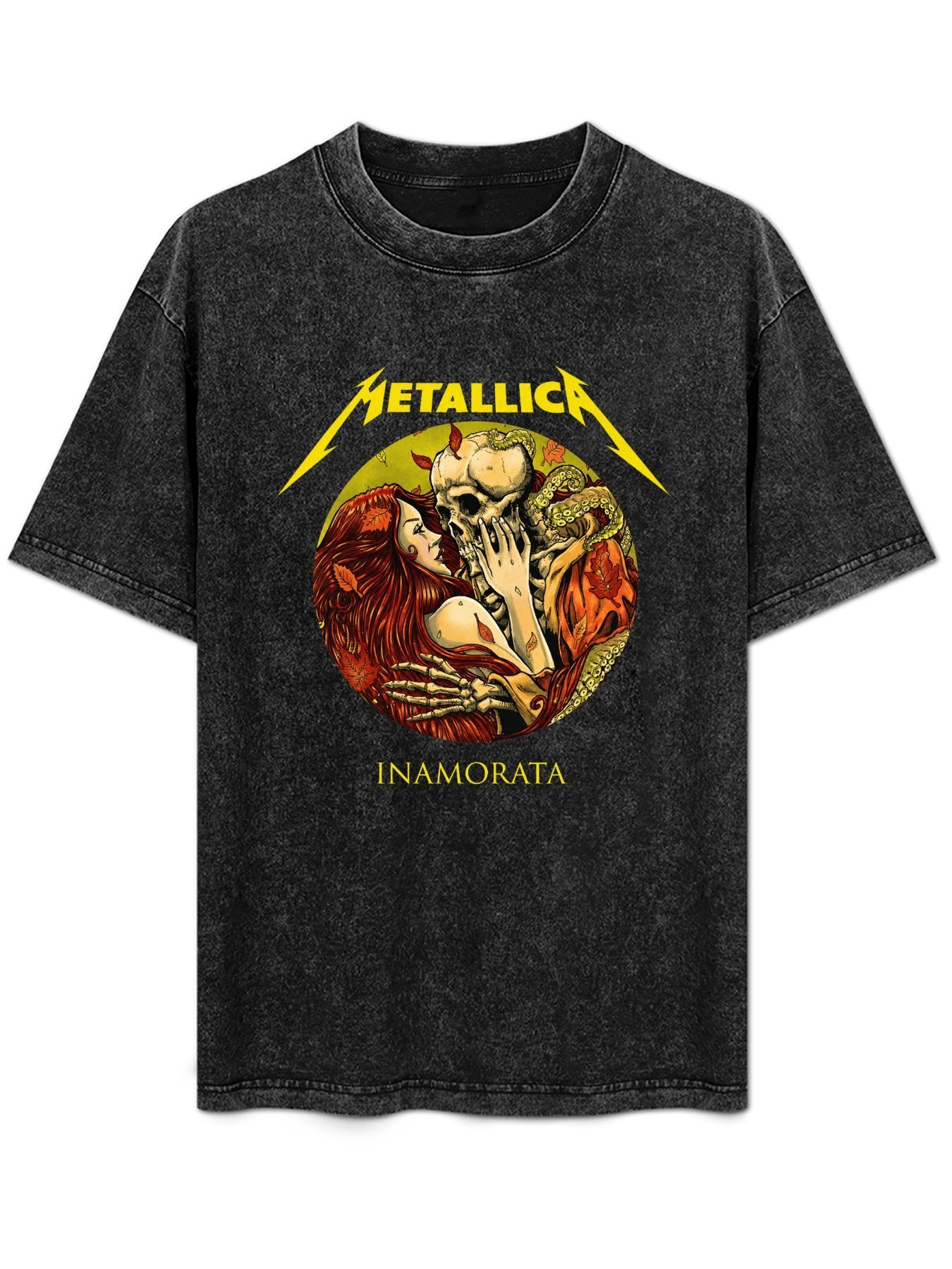 Metallica Inamorata Skull Graphic T-Shirt