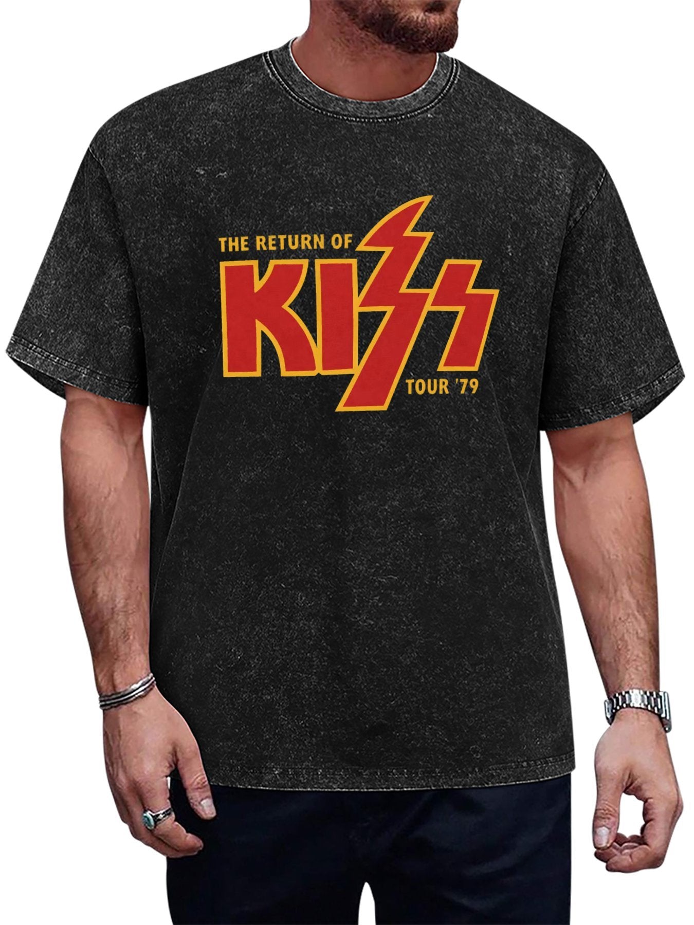 KISS The Return of KISS Tour '79 Graphic T-Shirt