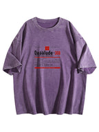 Quaalude 300 Vintage Label Graphic Washed T-Shirt