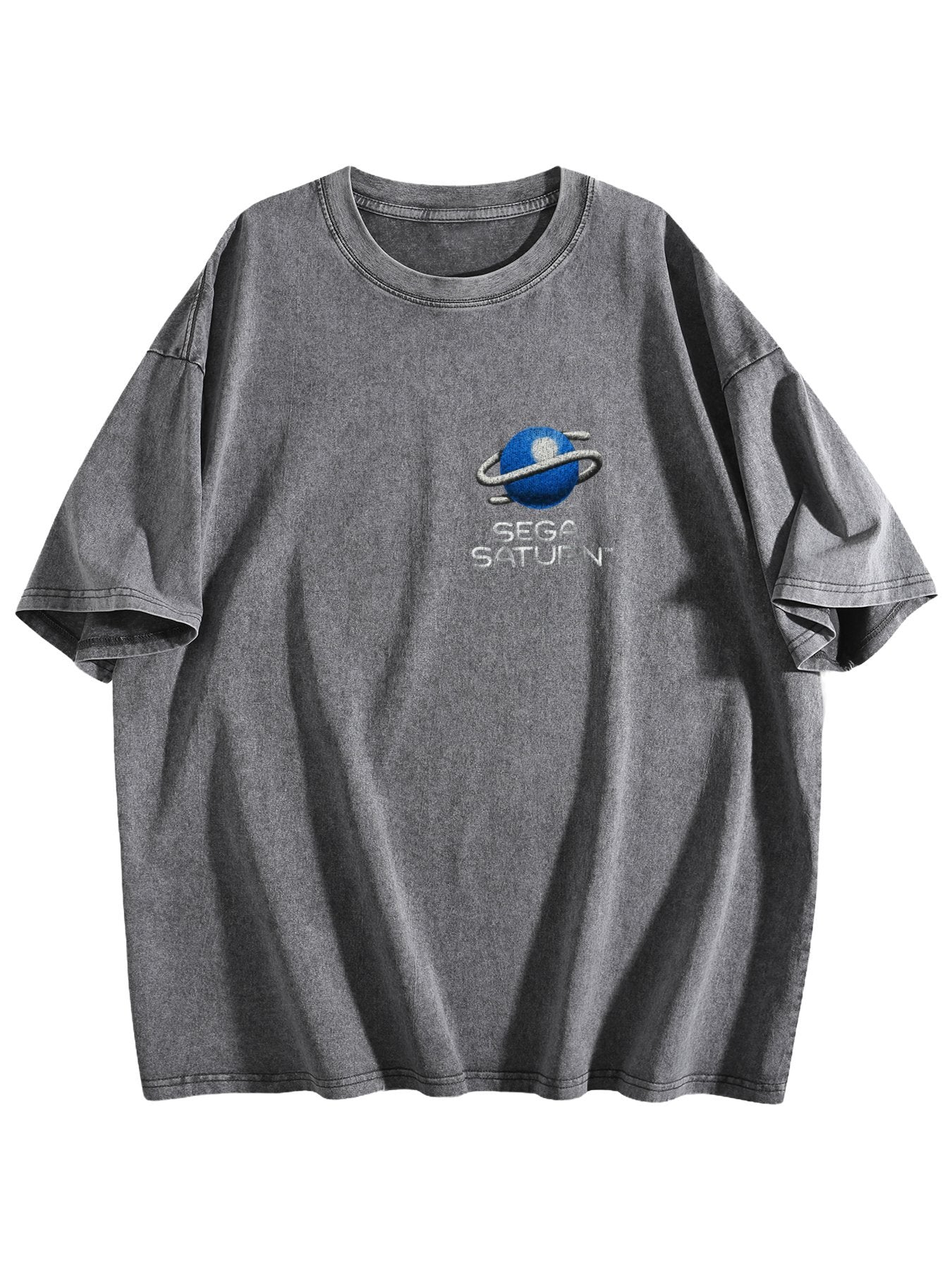Sega Saturn Planet Logo Graphic Washed T-Shirt
