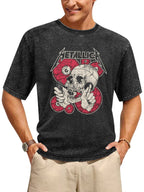 Metallica Skull and Eyeballs Graphic T-Shirt
