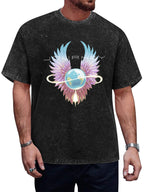 Journey Winged Globe Graphic T-Shirt