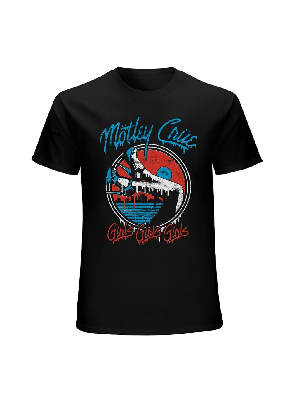Mötley Crüe Girls Girls Girls High Heel Graphic T-Shirt