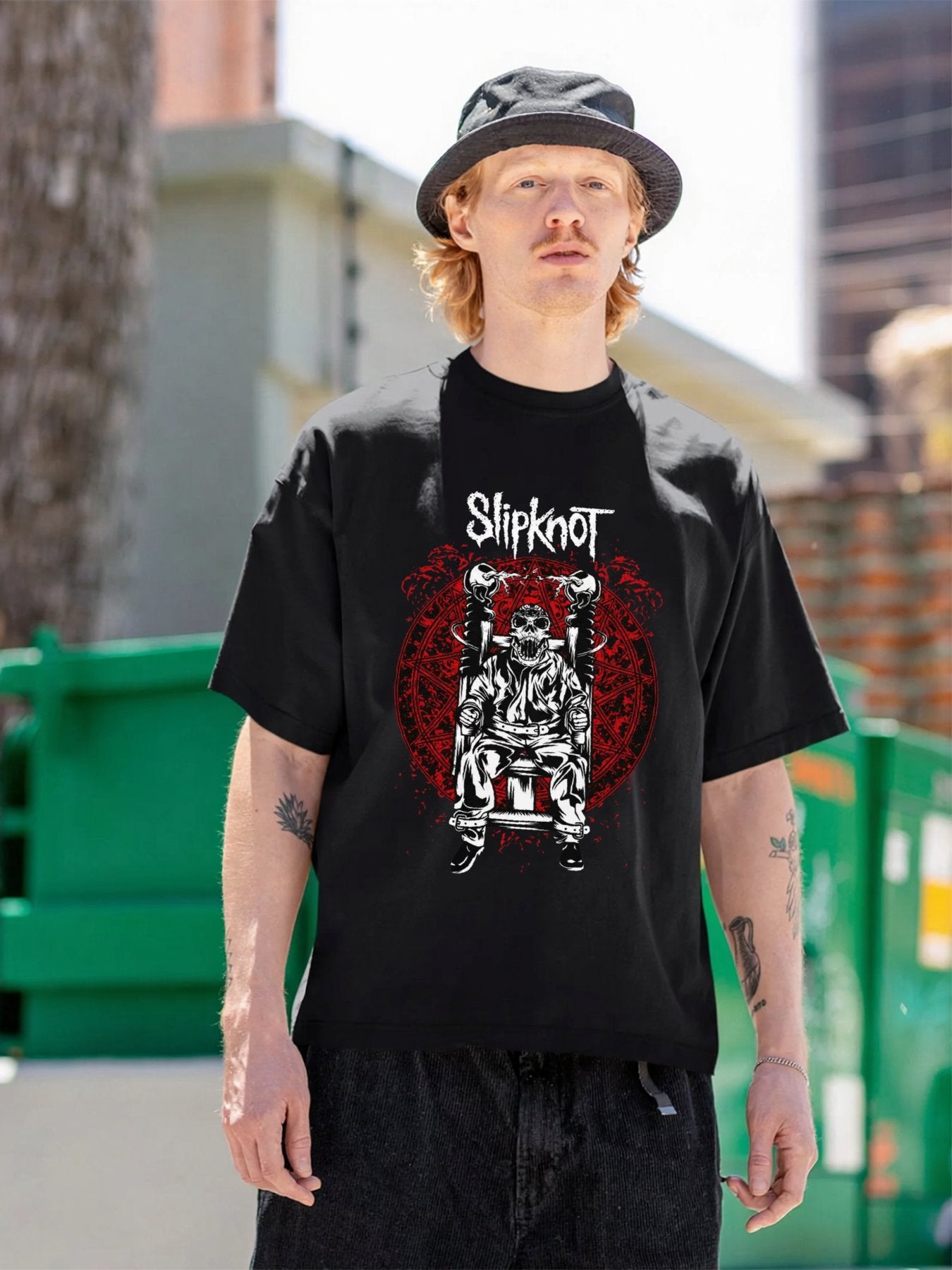 Slipknot Skull Throne Horror T-Shirt