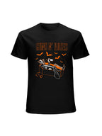 Guns N' Roses Halloween Coffin Graphic T-Shirt