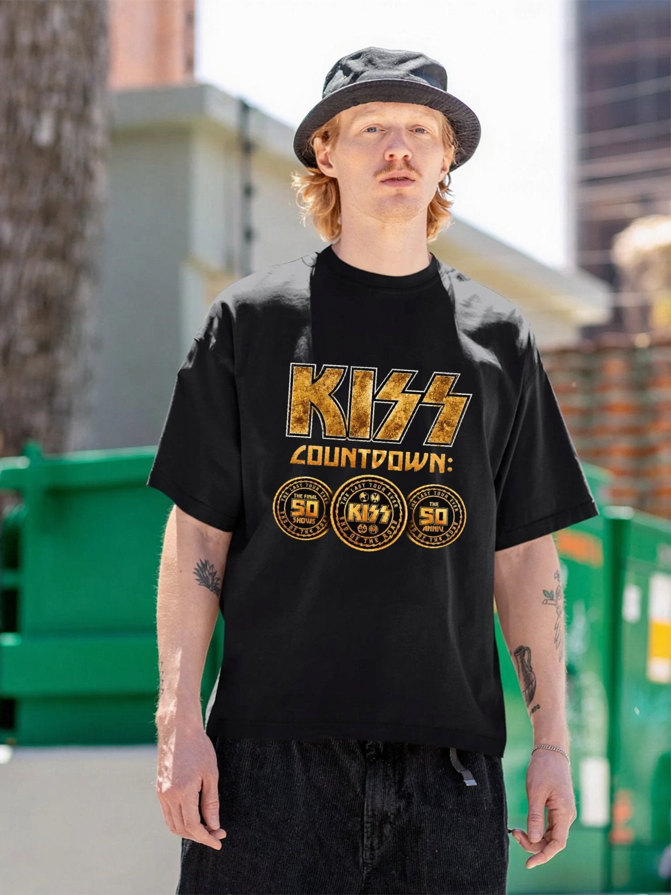 KISS Countdown Final 50 Shows Graphic T-Shirt