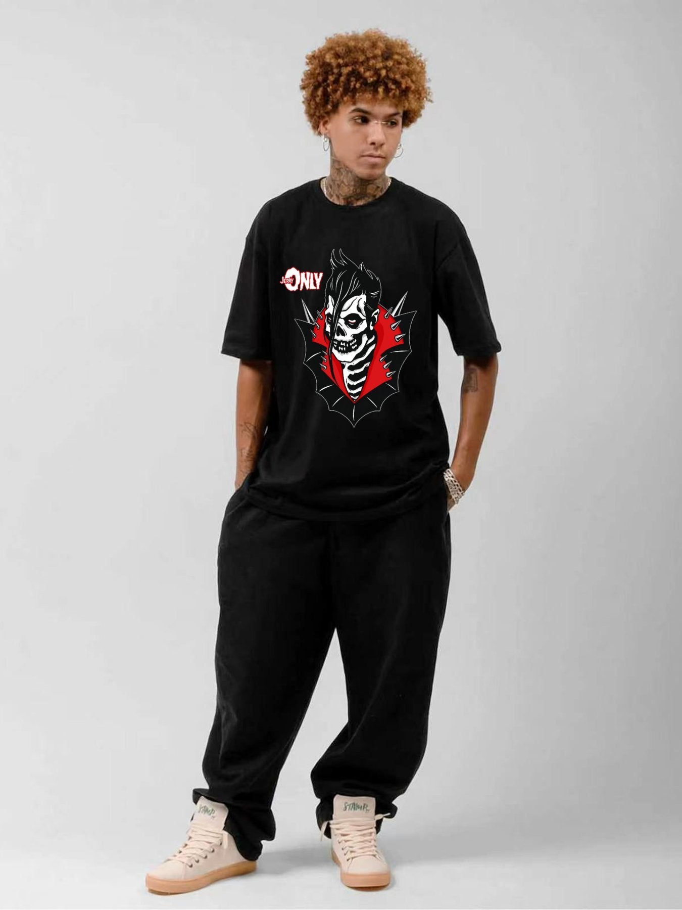 Jerry Only Punk Skull Graphic T-Shirt
