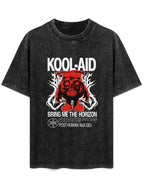 Vintage Washed Bring Me The Horizon Kool-Aid Graphic T-Shirt