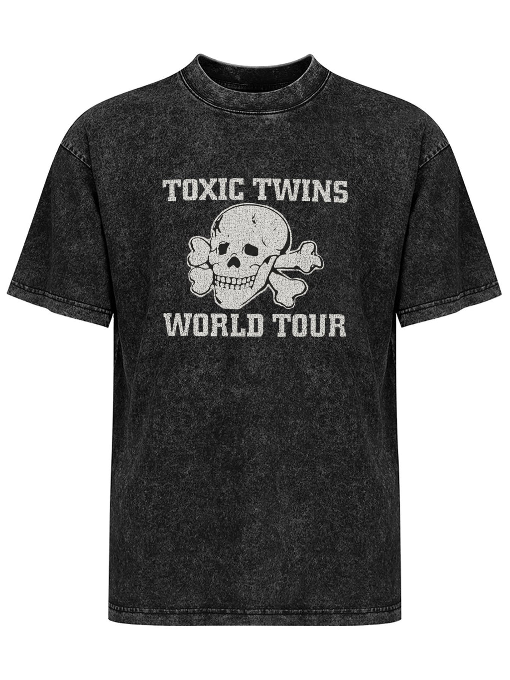Aerosmith Toxic Twins World Tour Skull Graphic T-Shirt