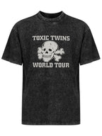 Aerosmith Toxic Twins World Tour Skull Graphic T-Shirt