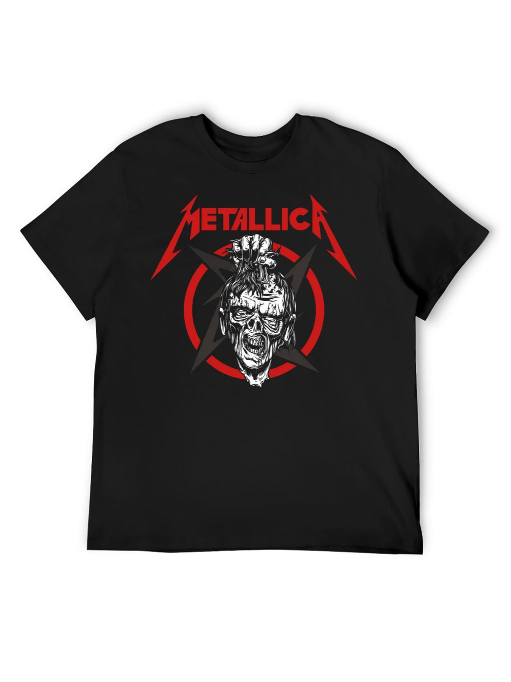 Metallica Zombie Head Graphic T-Shirt