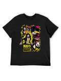 KISS Marvel Comic Panel Vintage Rock T-Shirt