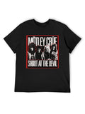Mötley Crüe Vintage Band Portrait Graphic T-Shirt