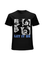 Let It Be Four-Panel Portrait Graphic T-Shirt