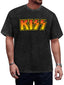 KISS Orange Gradient Logo Graphic T-Shirt