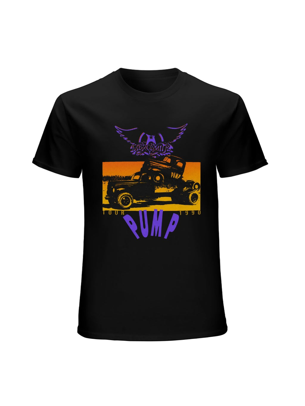 Aerosmith Pump Truck Vintage Graphic T-Shirt