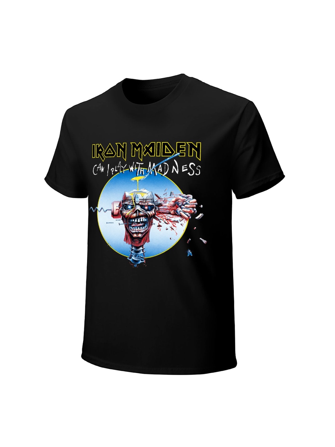 Iron Maiden Can I Play With Madness Graphic T-Shirt