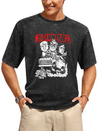 Blink-182 Cartoon Road Trip Graphic T-Shirt
