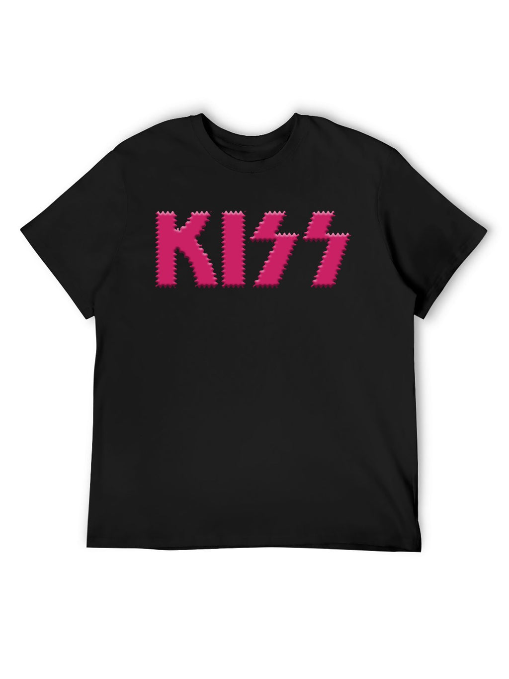 KISS Pink Logo Graphic T-Shirt