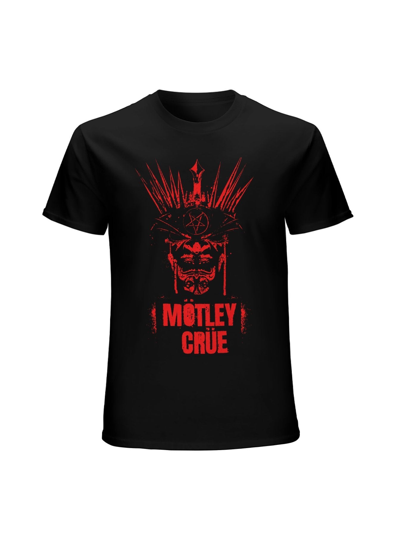 Mötley Crüe Red Demon Mask Graphic T-Shirt