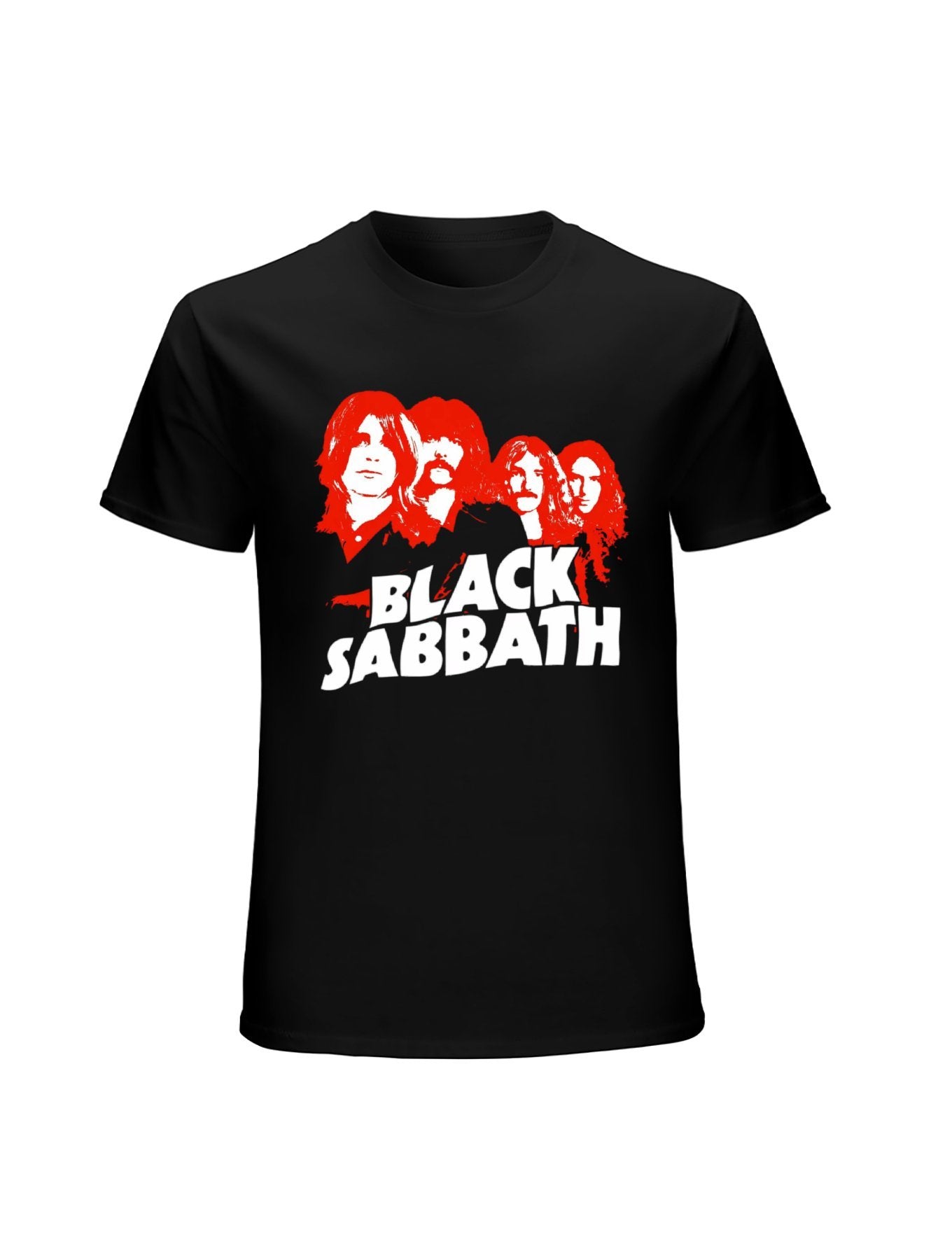 Black Sabbath Band Portrait Retro Rock T-Shirt