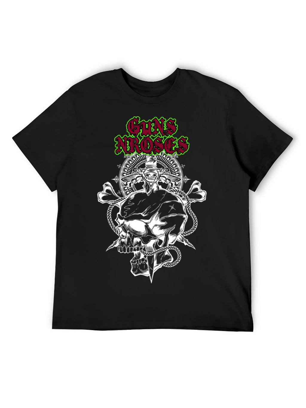 Guns N’ Roses Skull Eye Graphic T-Shirt