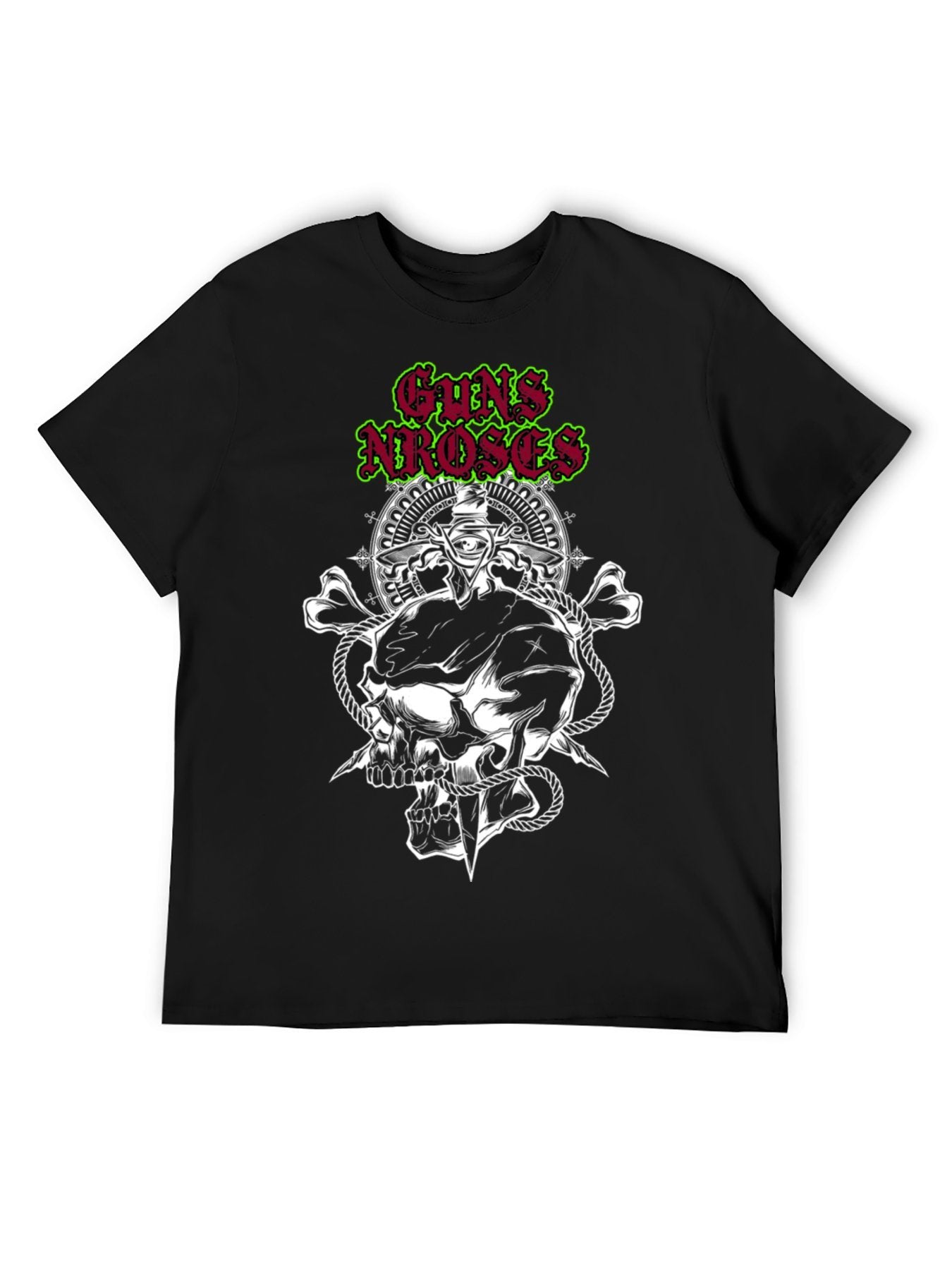 Guns N’ Roses Skull Eye Graphic T-Shirt